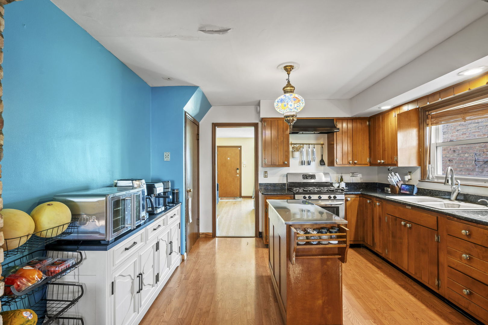 2419 Elm Street River Grove, IL 60171 - Photo 6 of 15 a kitchen with granite countertop lots of counter top space