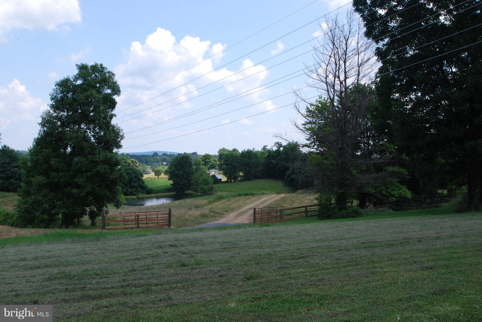 10775 Cliff Mills Road Marshall, VA 20115 - Photo 15 of 17 a view of outdoor space with green field and trees