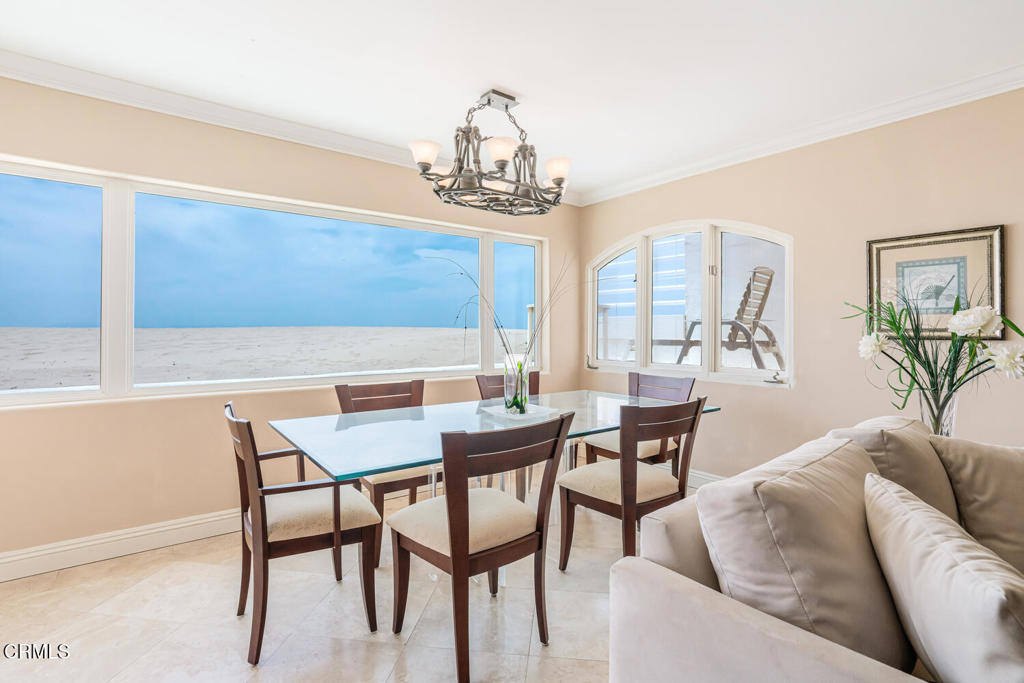 4165 Ocean Drive Oxnard, CA 93035 - Photo 15 of 44 a view of a dining room with furniture and window
