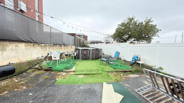 a car parked in front of a house