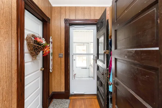 a view of storage and utility room