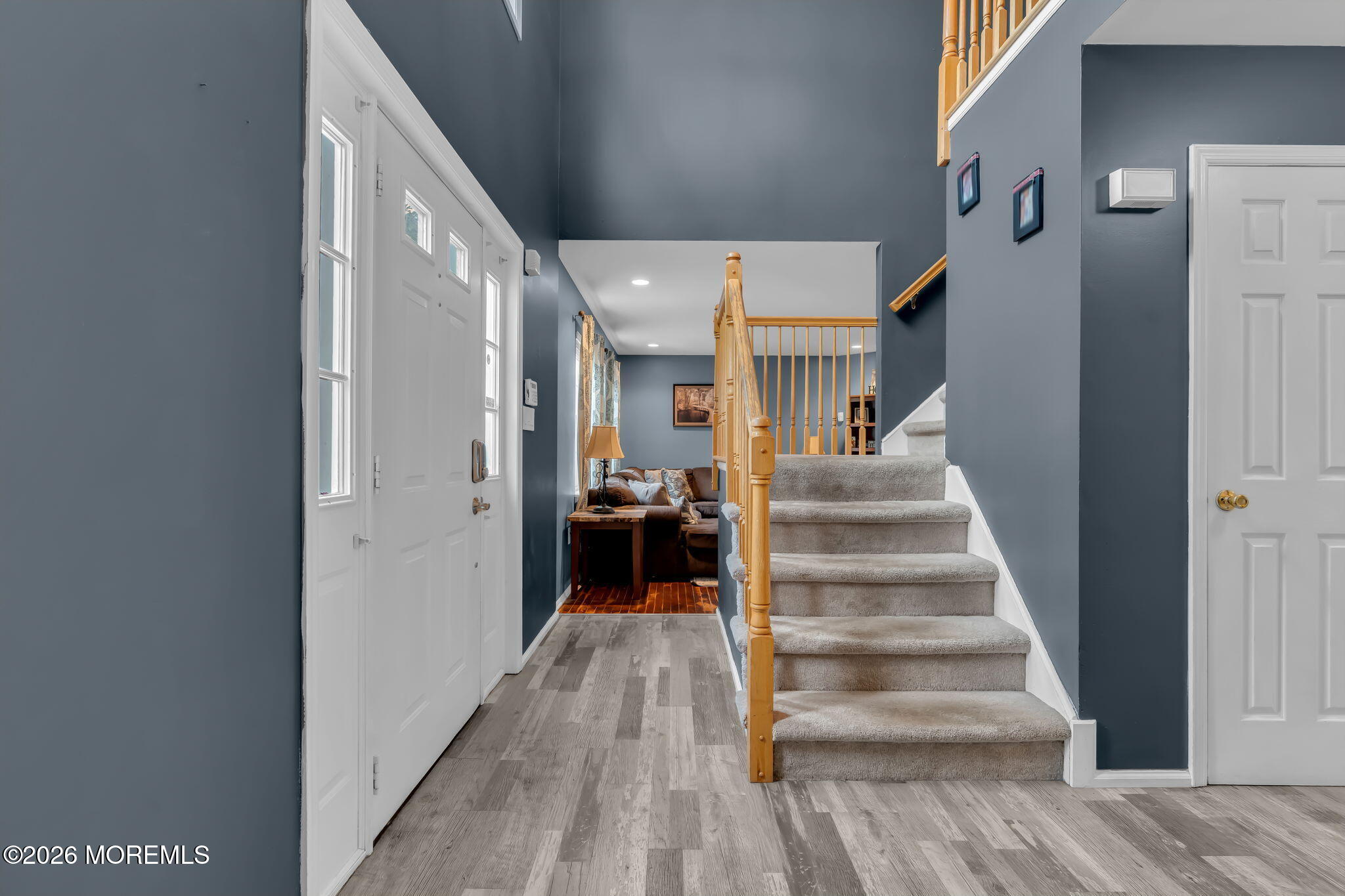 6 Candy Court Jackson, NJ 08527 - Photo 34 of 74 a view of a hallway with wooden floor and entryway