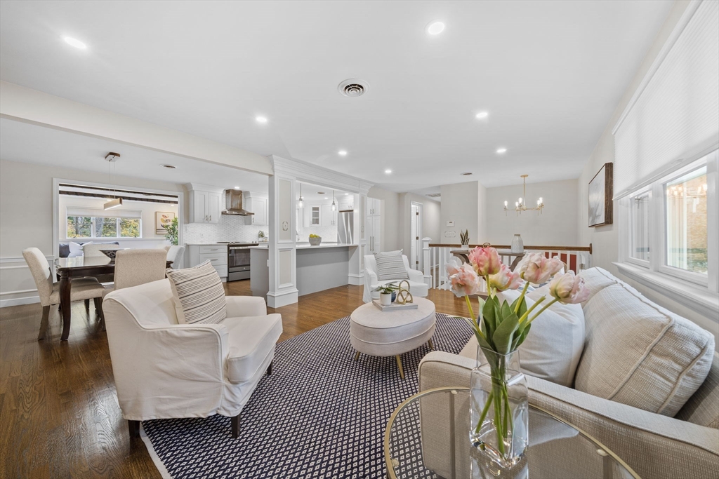 3 Burke Drive Canton, MA 02021 - Photo 11 of 39 a living room with furniture and a wooden floor