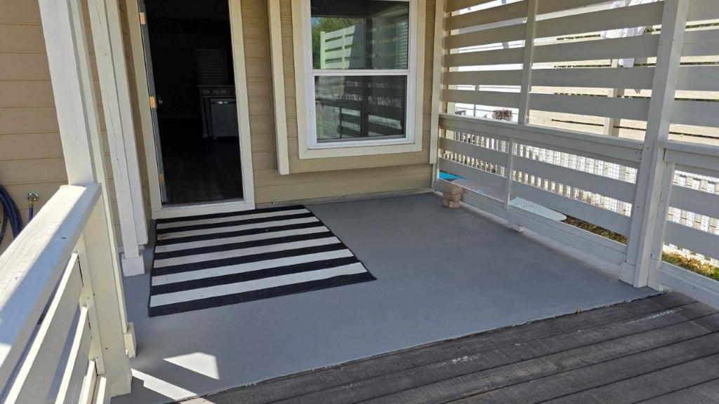 4700 Mather Kyle, TX 78640 - Photo 21 of 27 a view of a balcony with stairs and a window