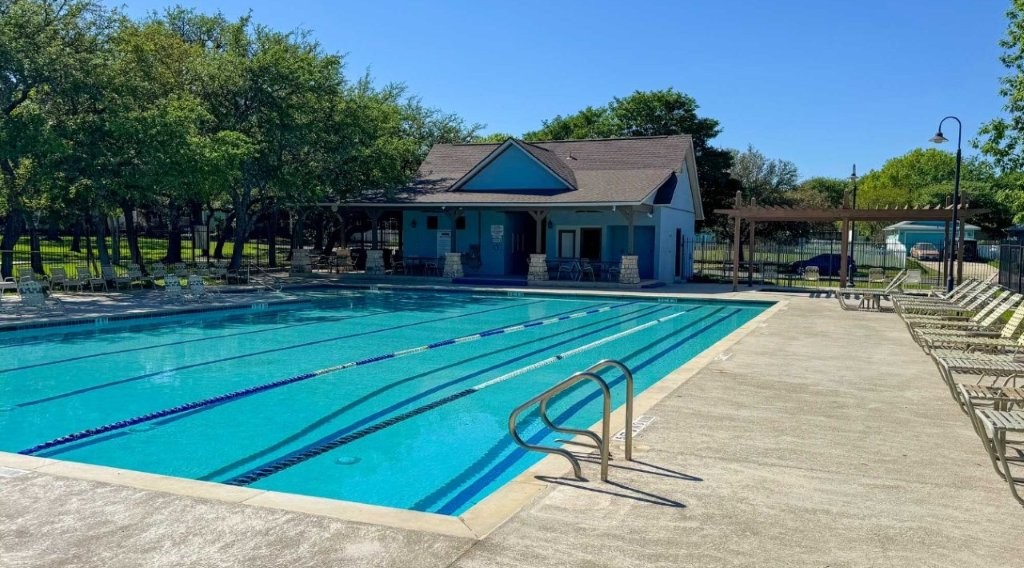 4700 Mather Kyle, TX 78640 - Photo 24 of 27 a view of a house with a yard