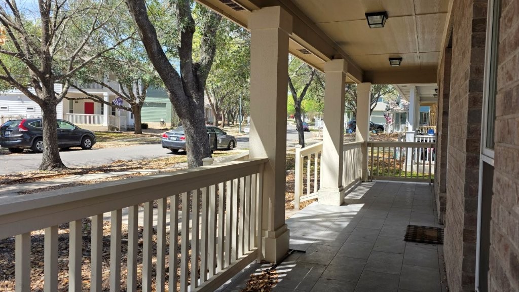 4700 Mather Kyle, TX 78640 - Photo 3 of 27 a view of a street from a balcony