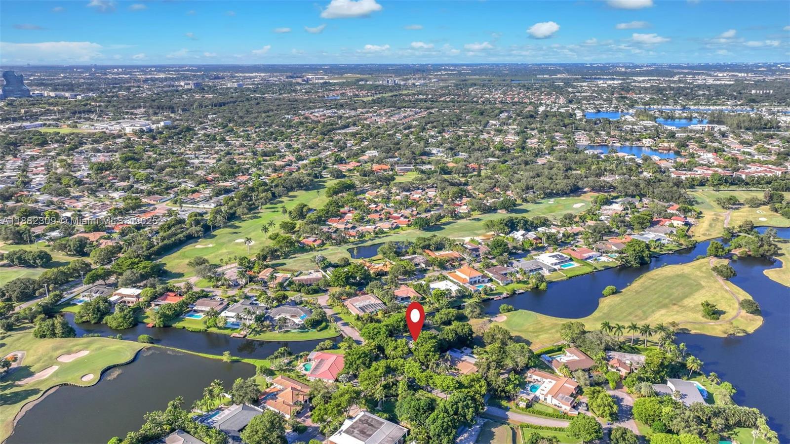4401 Sanders Street Hollywood, FL 33021 - Photo 39 of 71 an aerial view of residential houses with outdoor space
