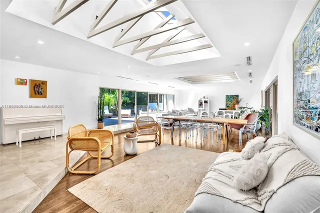 a bathroom with a shower and toilet