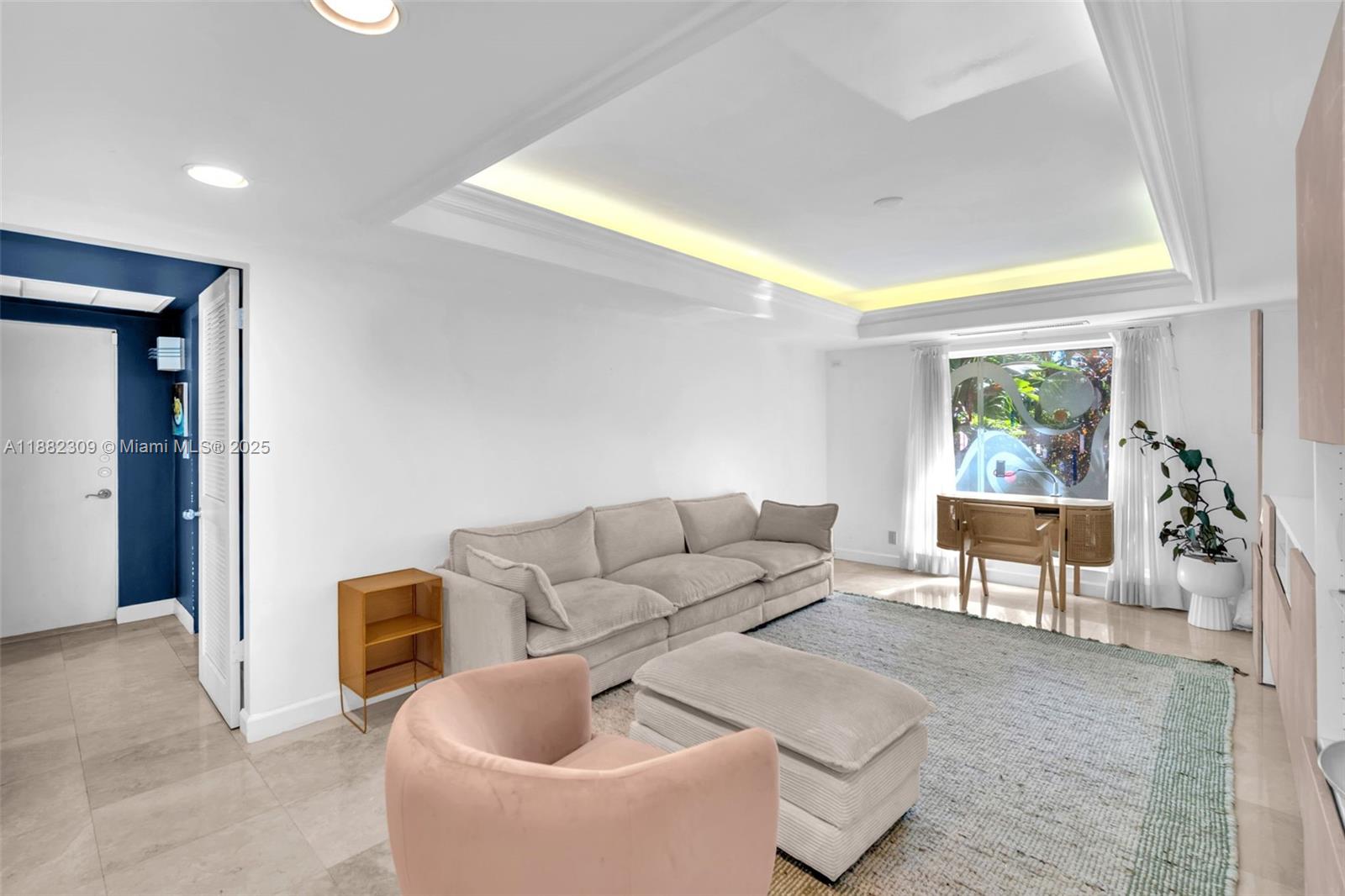 4401 Sanders Street Hollywood, FL 33021 - Photo 50 of 71 a living room with furniture and a window