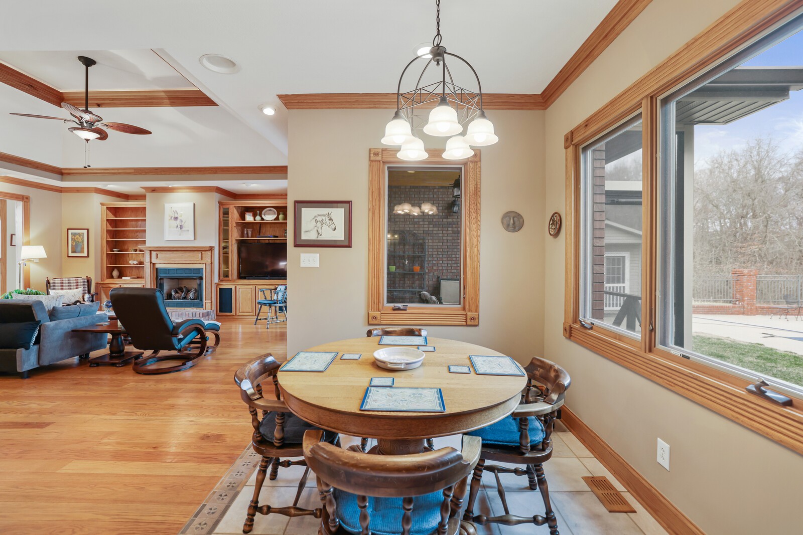 647 Mobley Road Clarksville, TN 37043 - Photo 15 of 69 a view of a dining room with furniture window and outside view