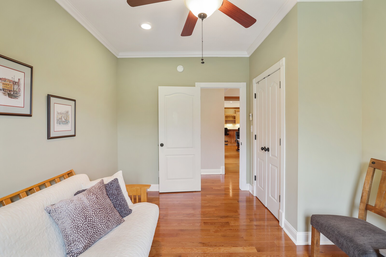 647 Mobley Road Clarksville, TN 37043 - Photo 28 of 69 a bedroom with furniture and a wooden floor
