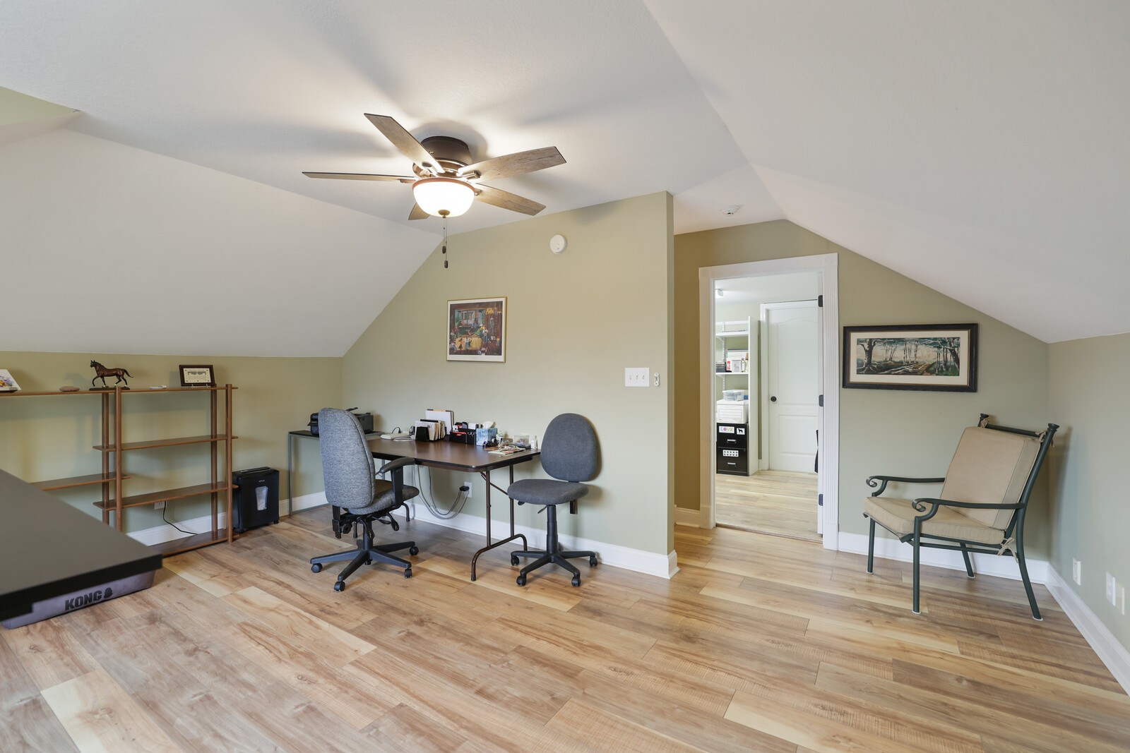 647 Mobley Road Clarksville, TN 37043 - Photo 33 of 69 a view of a workspace with furniture and wooden floor