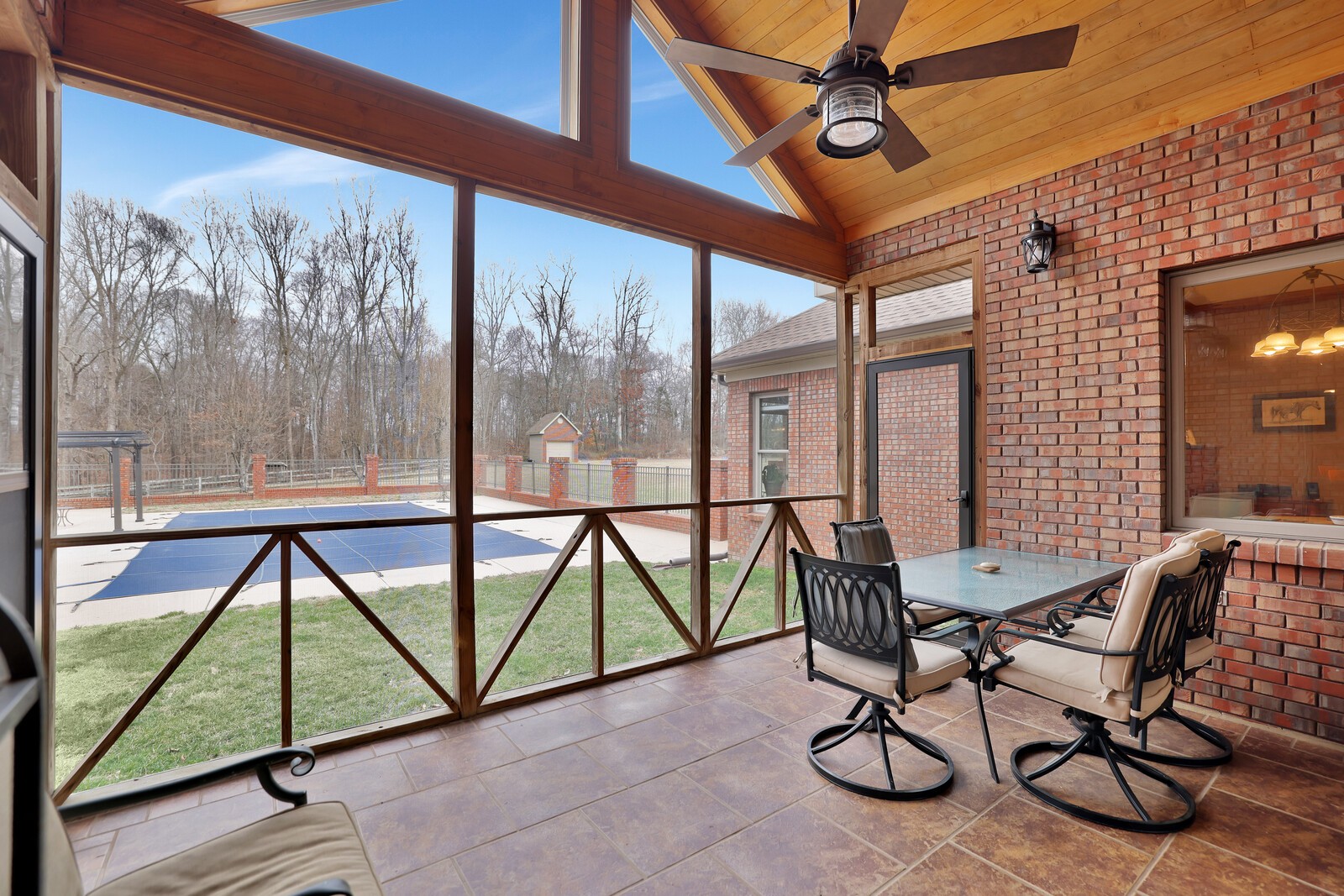 647 Mobley Road Clarksville, TN 37043 - Photo 37 of 69 a view of a chairs and table in the balcony