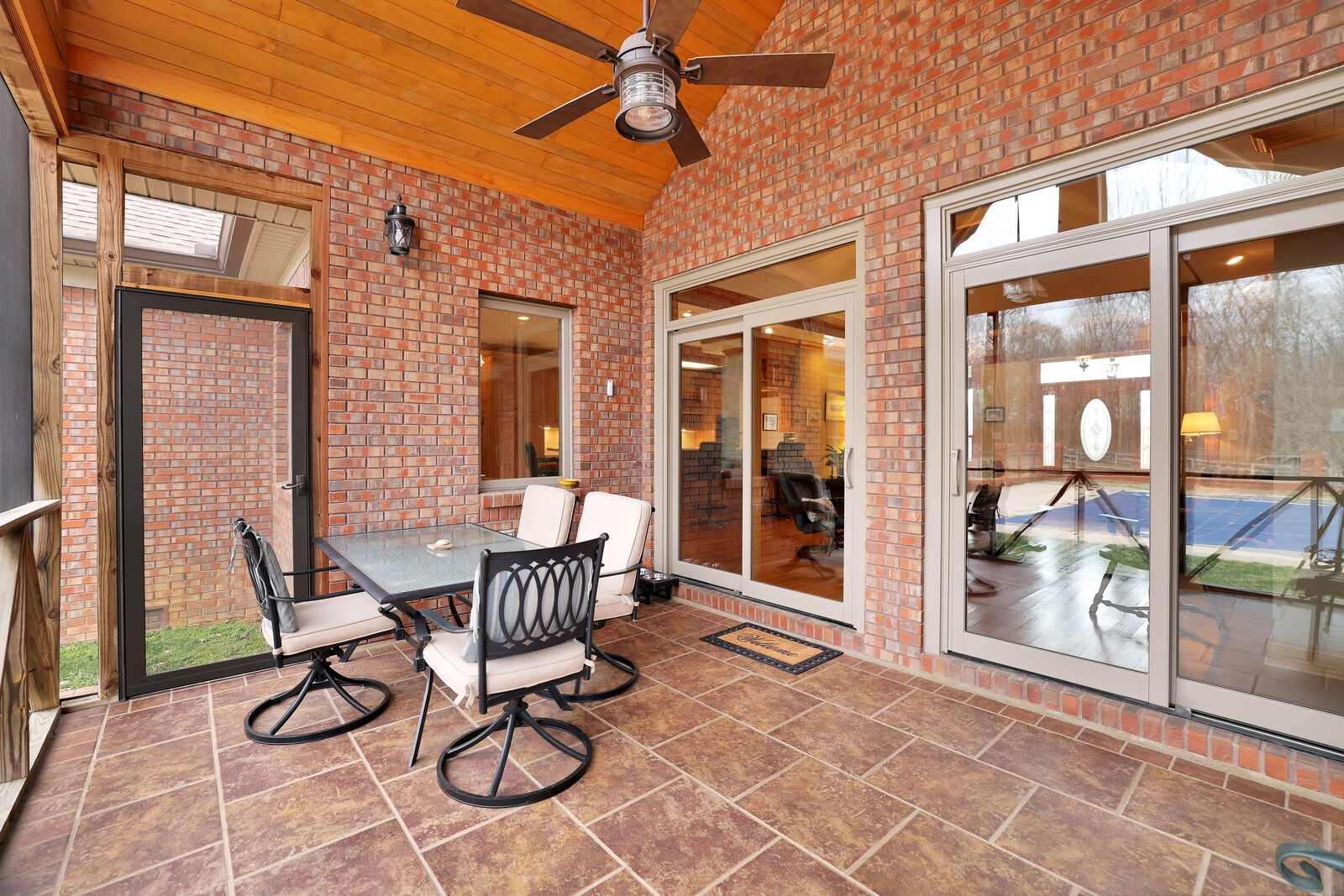 647 Mobley Road Clarksville, TN 37043 - Photo 40 of 69 a view of a patio with table and chairs and potted plants