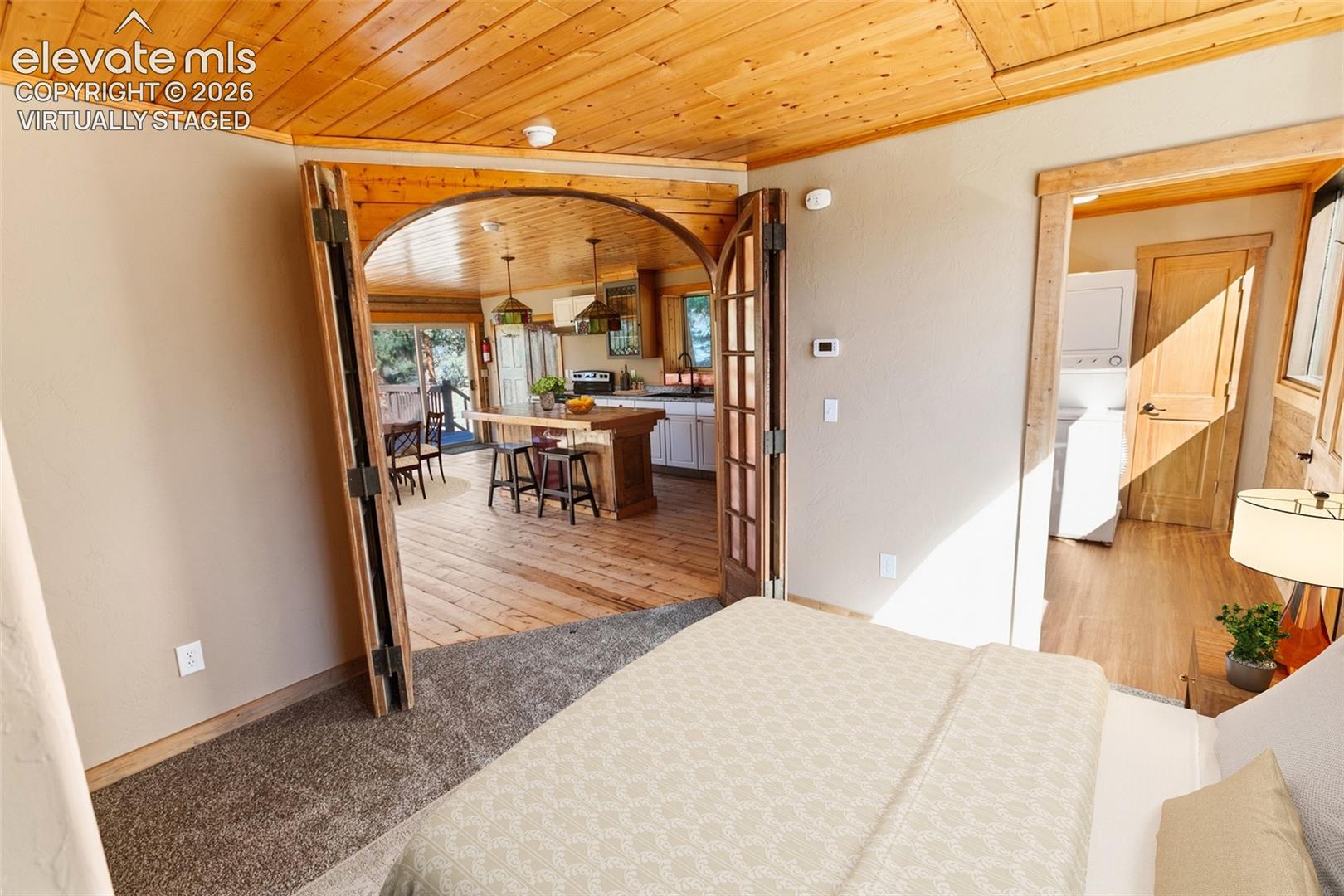 3303 Trail Creek Road Lake George, CO 80827 - Photo 28 of 49 Loft Apartment Bedroom - Virtually Staged