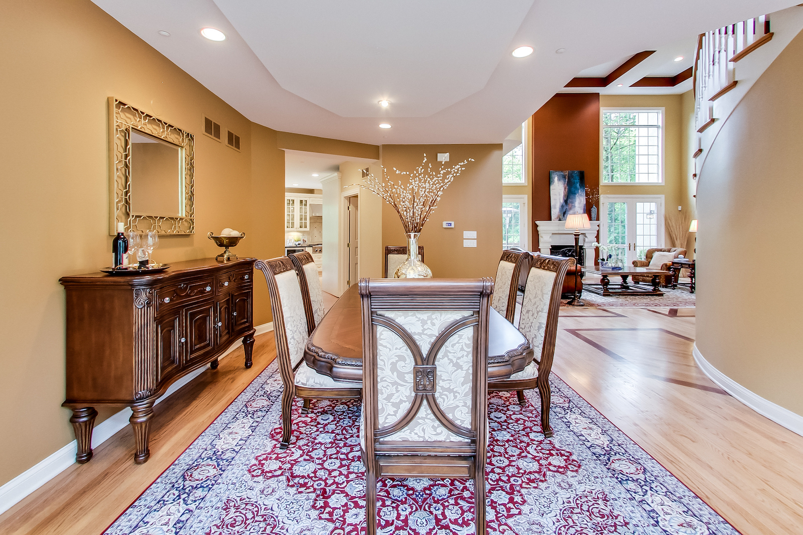 4289 Hilltop Road Long Grove, IL 60047 - Photo 11 of 42 a view of a dining room with furniture