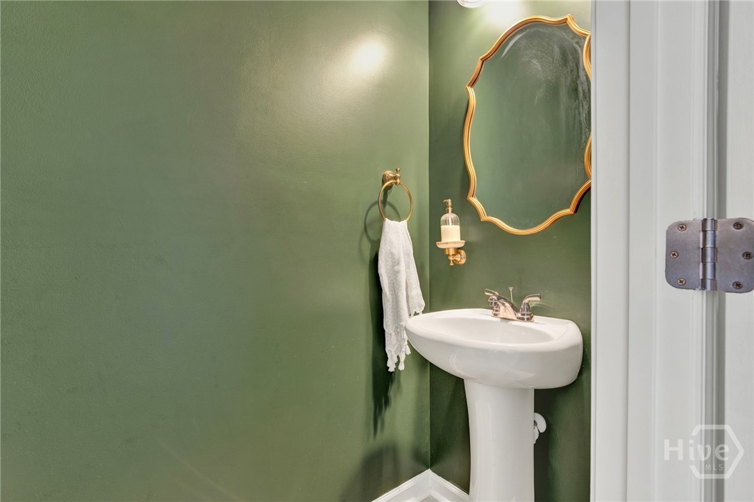 690 Wilkins Road Midway, GA 31320 - Photo 23 of 31 Downstairs half bath