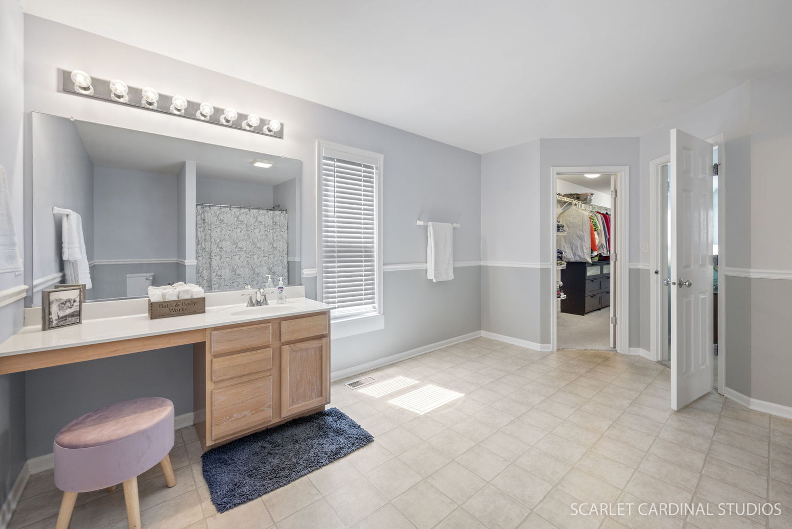3214 Marbill Farm Road Montgomery, IL 60538 - Photo 16 of 27 a bathroom with a sink a toilet and mirror