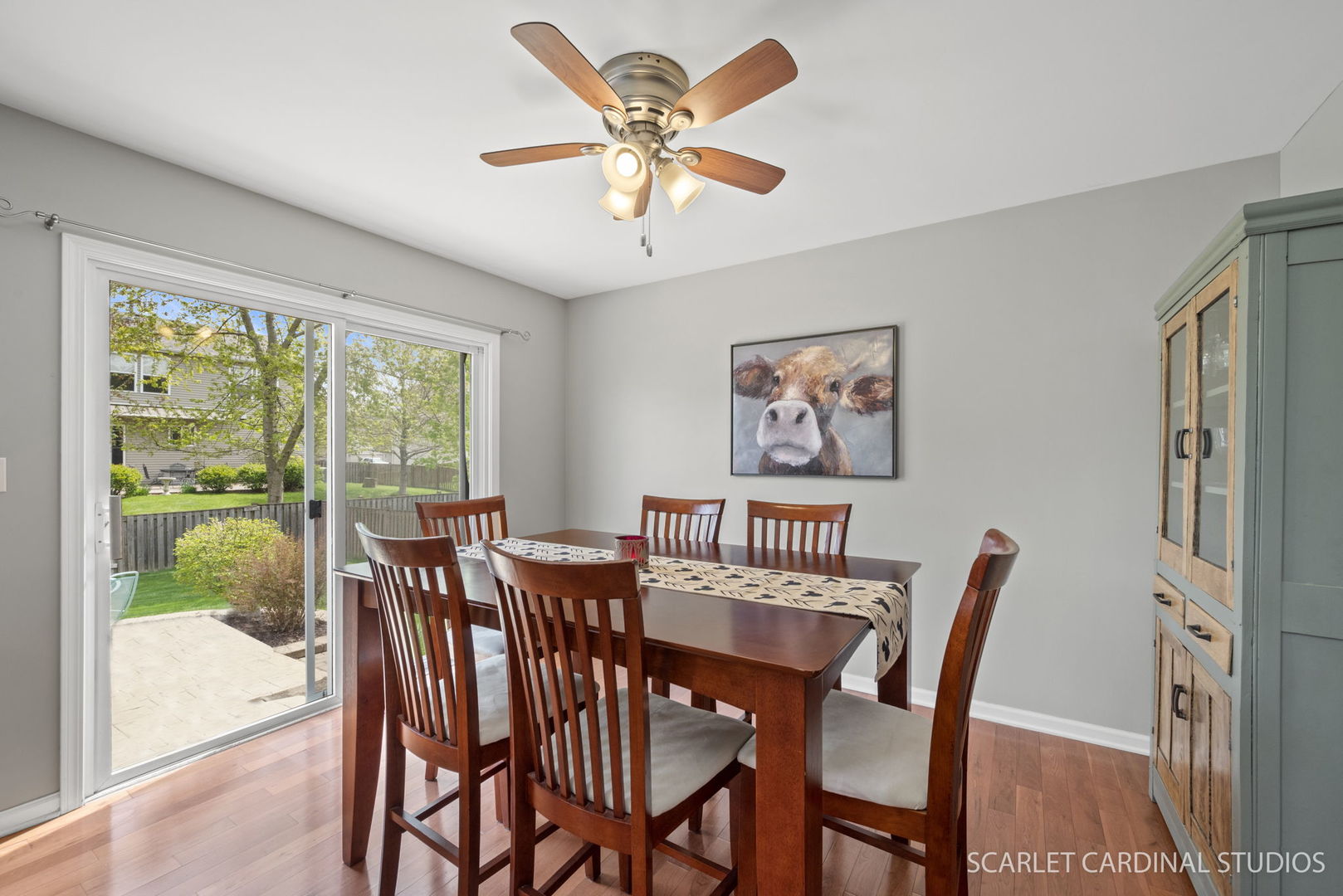 3214 Marbill Farm Road Montgomery, IL 60538 - Photo 4 of 27 a view of a dining room with furniture window and outside view