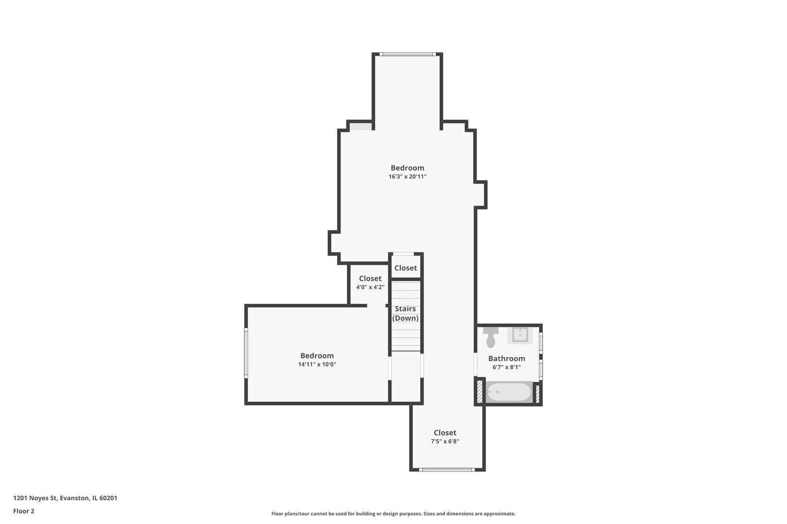 1201 Noyes Street Evanston, IL 60201 - Photo 48 of 50 a picture of a floor plan