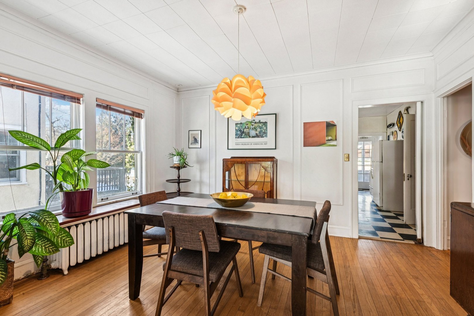 1201 Noyes Street Evanston, IL 60201 - Photo 9 of 50 a view of a dining room with furniture window and wooden floor