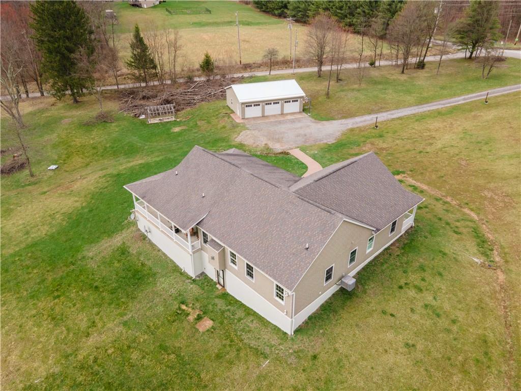 262 Windy Point Road Harrisville, PA 16038 - Photo 18 of 38 a view of a house with a big yard