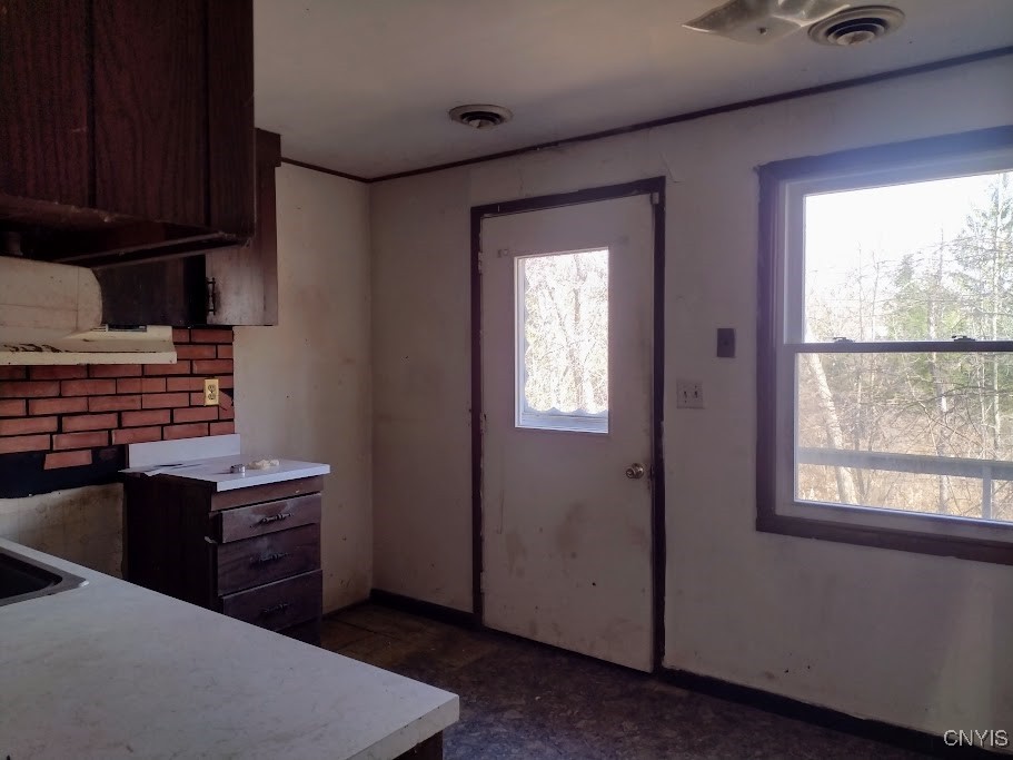 110 Pineview Terrace Ithaca Town, NY 14850 - Photo 6 of 26 Kitchen to back deck