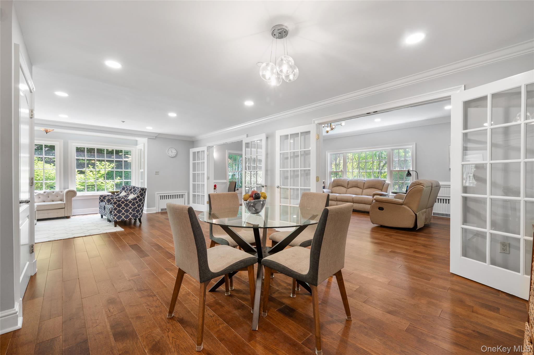22 Crane Road Scarsdale, NY 10583 - Photo 6 of 32 Family Room opens to Dining Area.