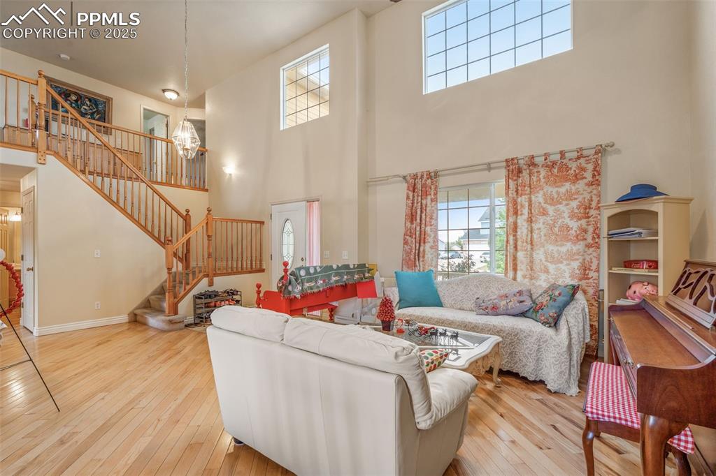 8654 Champie Road Peyton, CO 80831 - Photo 6 of 40 a living room with furniture and a potted plant
