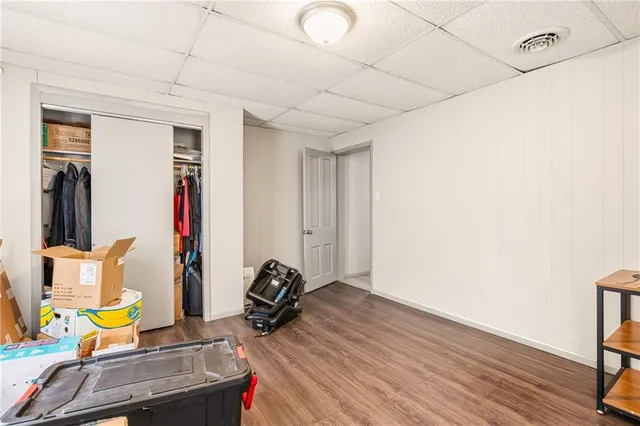 a view of a street with houses