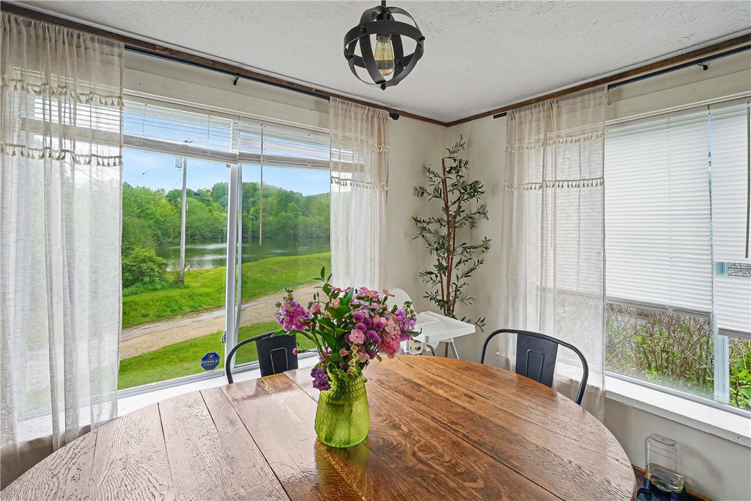 3356 Joe McMahon Road Birdsall, NY 14822 - Photo 10 of 50 Dining with View of Pond