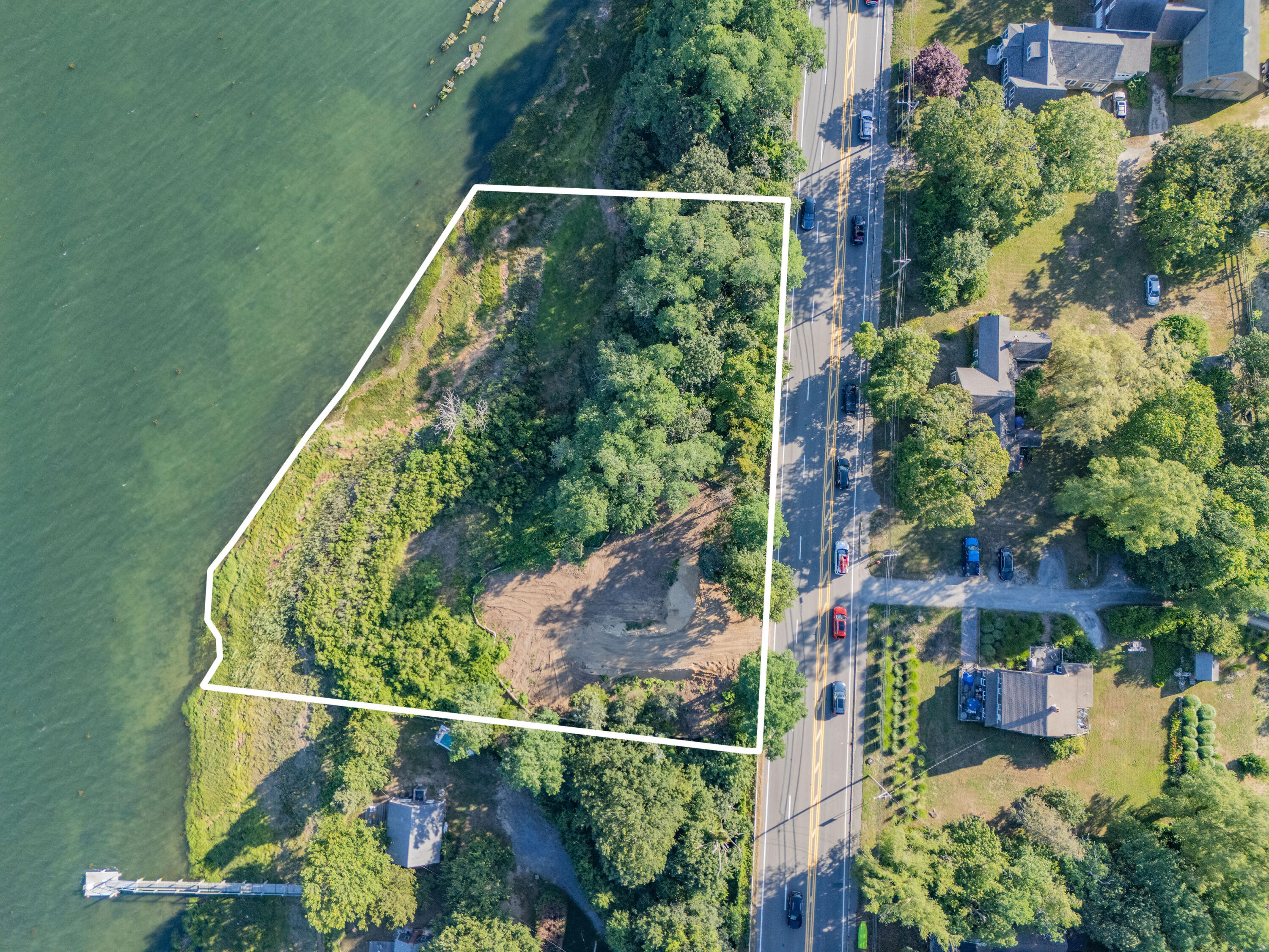 320 State Highway Eastham, MA 02642 - Photo 5 of 9 an aerial view of houses with yard and swimming pool