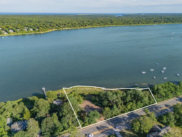a view of a lake from a balcony