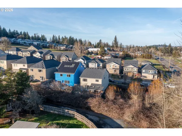 a view of a city with tall buildings