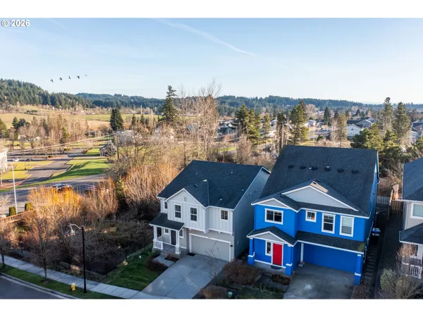 a view of a houses with a lake