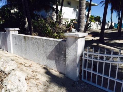165 La Fitte Road Summerland Key, FL 33042 - Photo 3 of 18 front fence wall