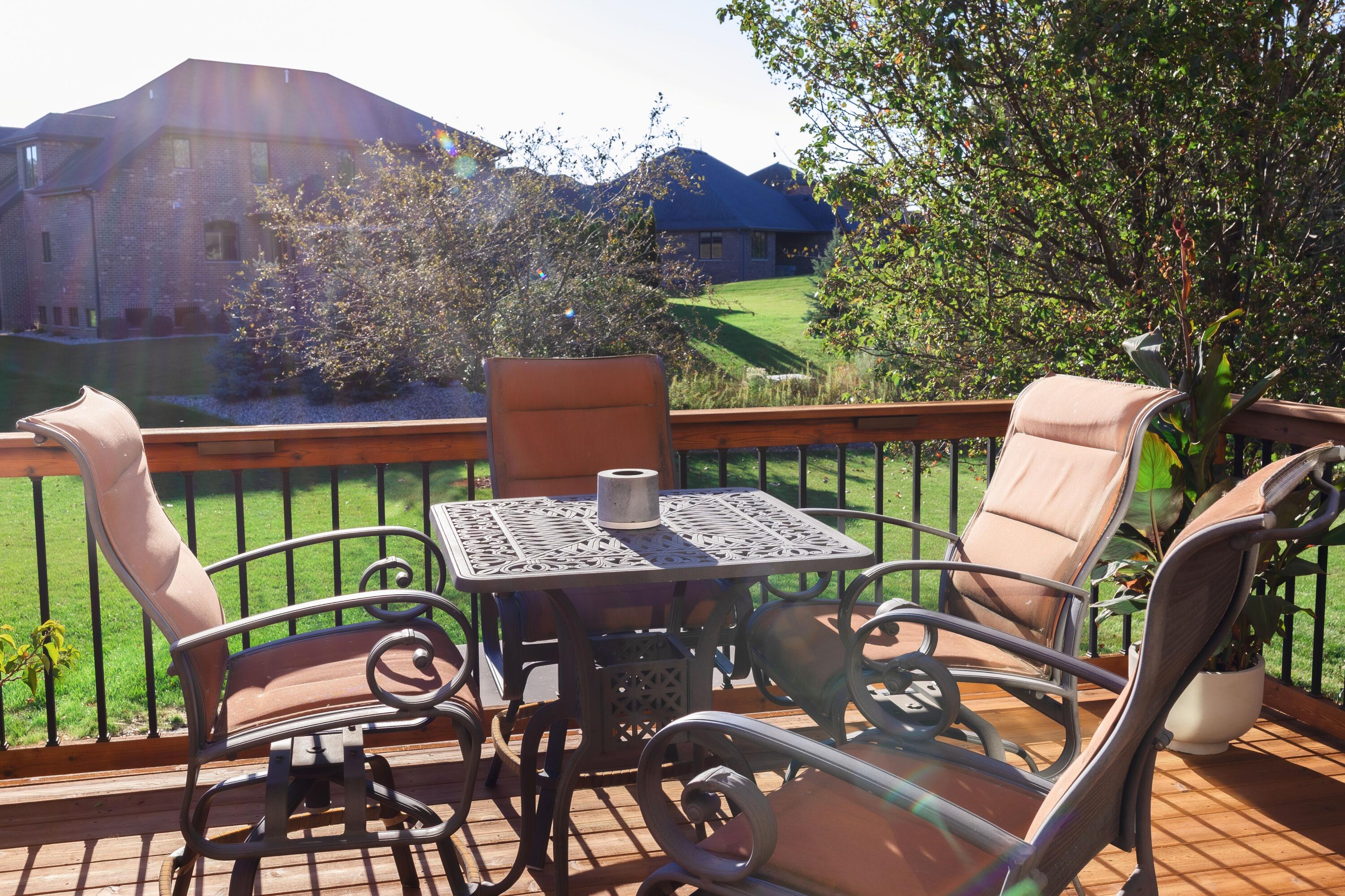 10135 S Branch St. John, IN 46373 - Photo 38 of 45 a view of a patio in backyard