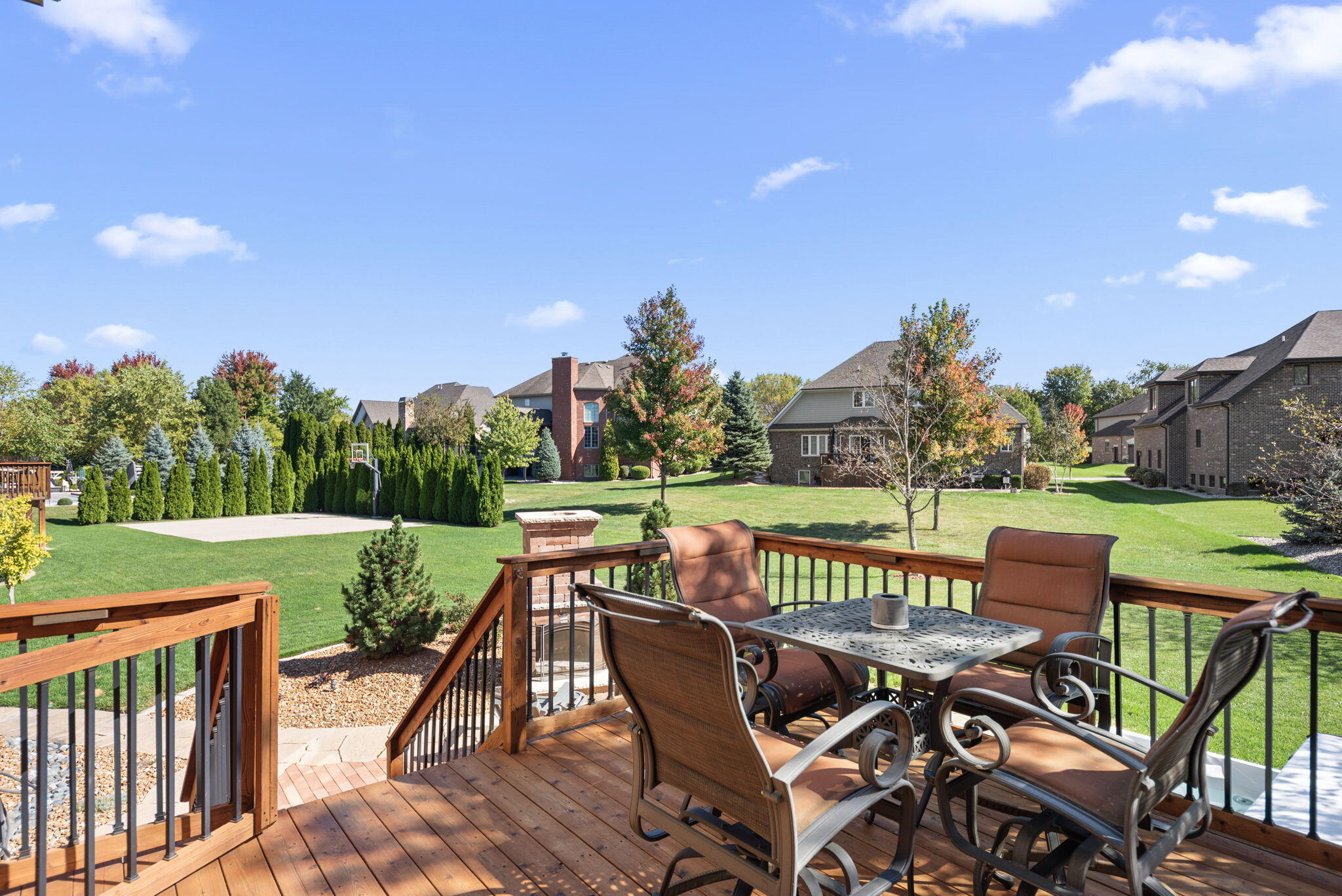 10135 S Branch St. John, IN 46373 - Photo 39 of 45 a patio with table and chairs