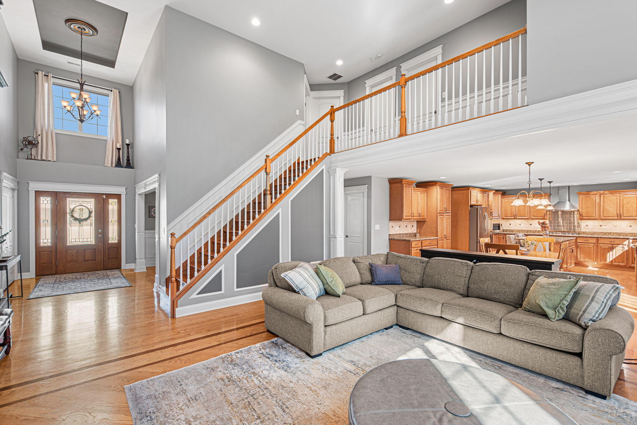 10135 S Branch St. John, IN 46373 - Photo 6 of 45 a living room with furniture and a large window
