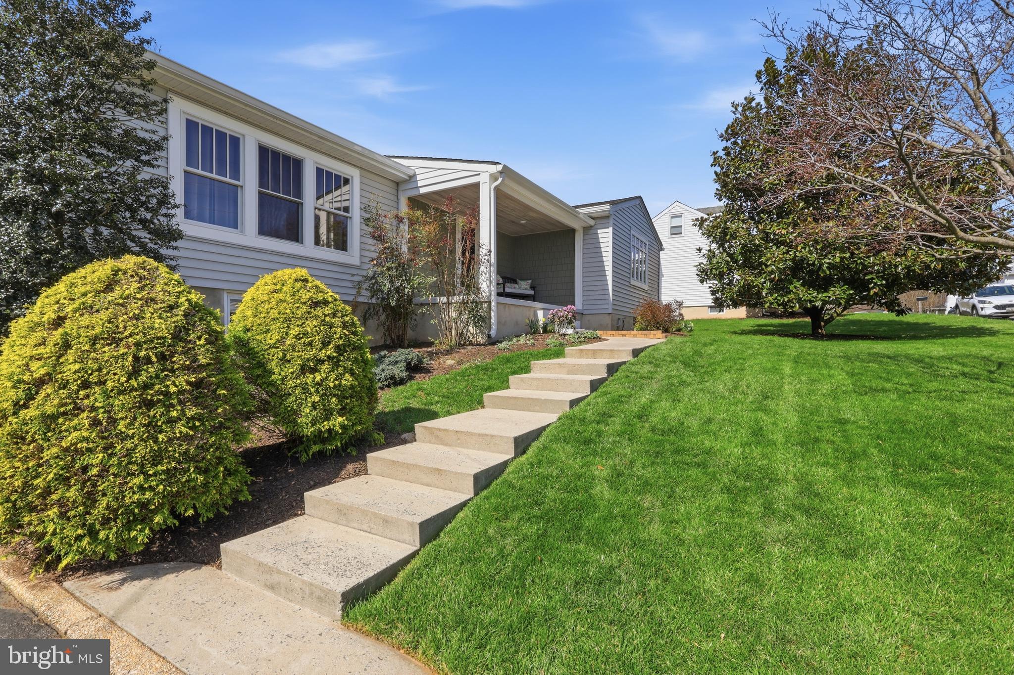 210 Oak Street Mount Airy, MD 21771 - Photo 4 of 59 Attractive Walk-way & Groomed Yard Leads to Porch