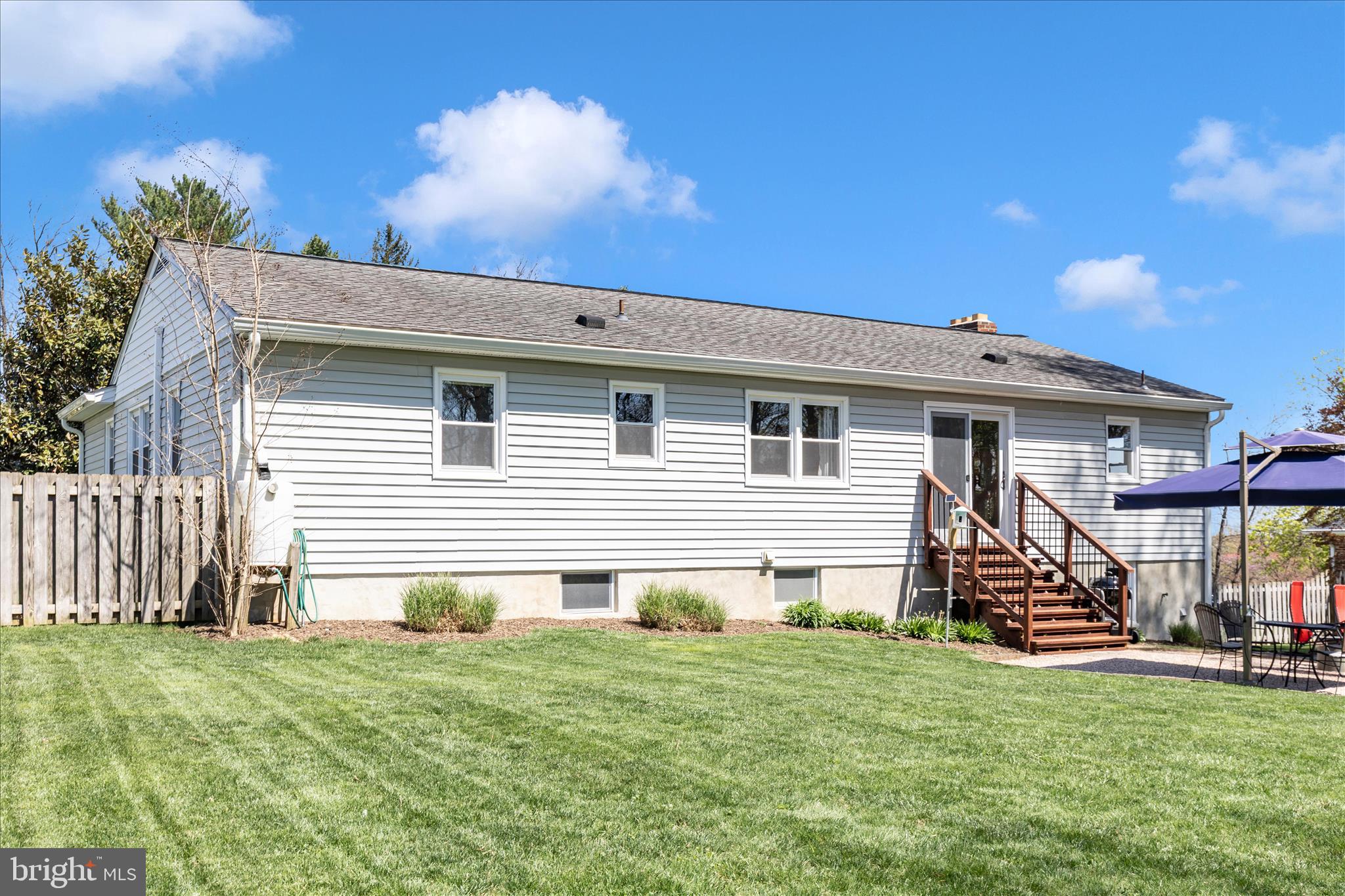 210 Oak Street Mount Airy, MD 21771 - Photo 41 of 59 Stairs off Dining Room to Rear Yard