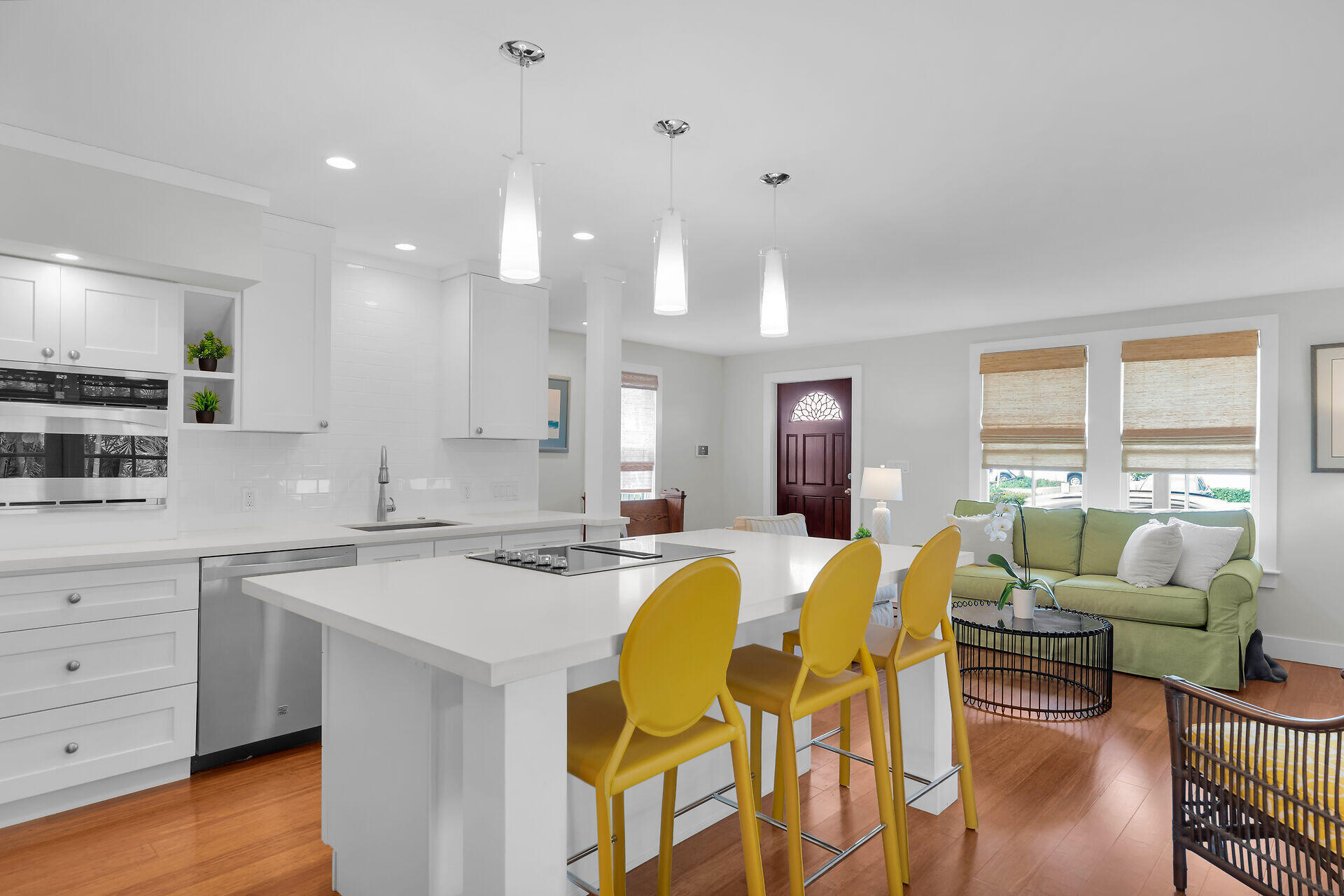 1118 Eaton Street Key West, FL 33040 - Photo 9 of 27 Kitchen and Living Room