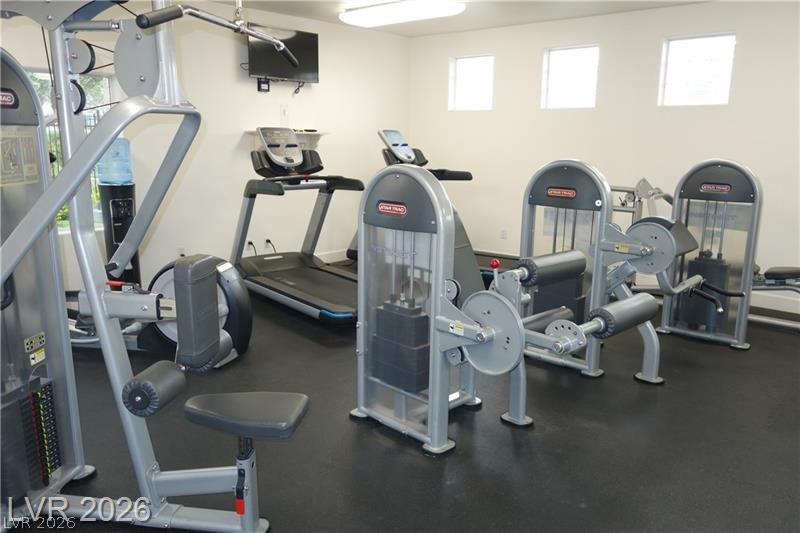 7885 West Flamingo Road, Unit 2004 Las Vegas, NV 89147 - Photo 21 of 23 This fitness area offers residents a dedicated space for invigorating workouts.