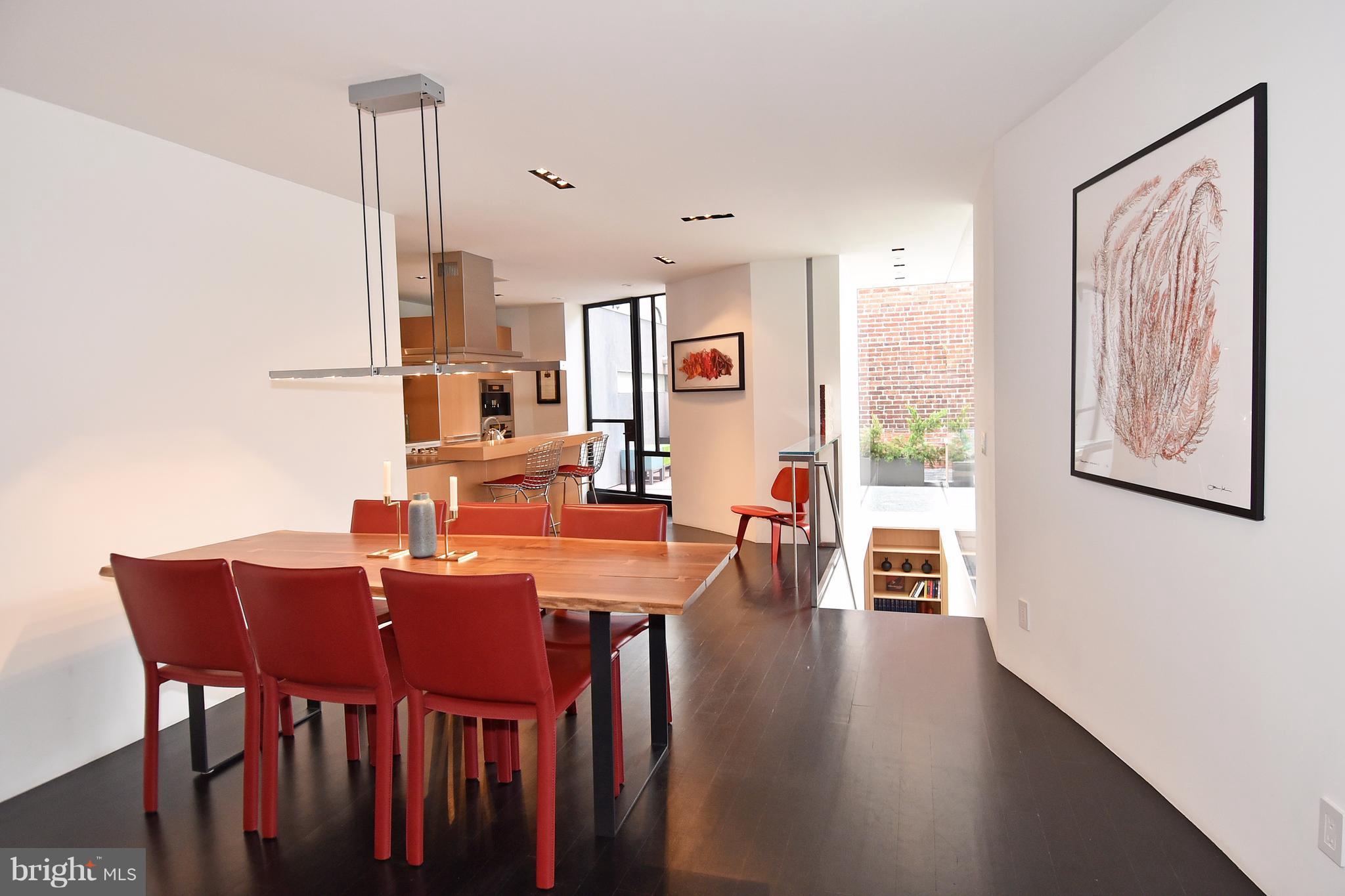 2104 R Street Northwest Washington, DC 20008 - Photo 24 of 24 Open Floor Plan - Living, Dining, Kitchen