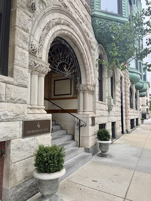 4 Charlesgate East, Unit 604 Boston, MA 02215 - Photo 2 of 20 a view of a house with outdoor seating and entertaining space