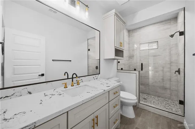 a view of a indoor garage