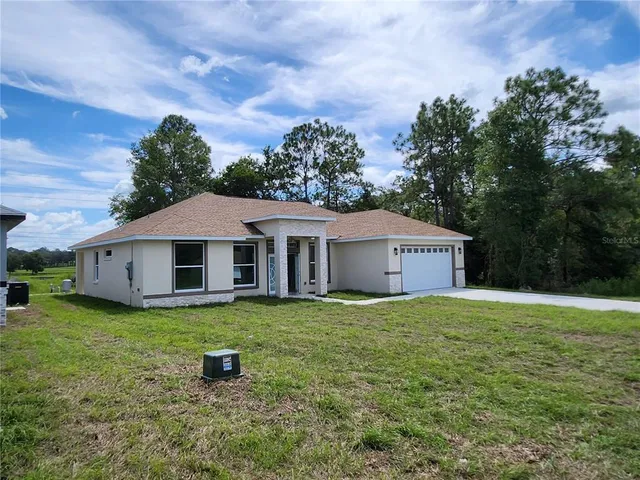 a house that has a backyard