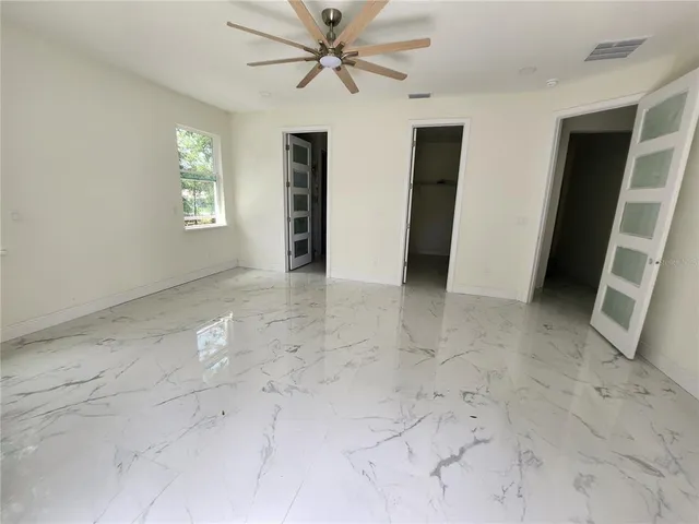 a view of wooden floor