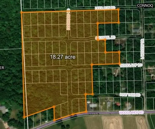 a view of a door with a window