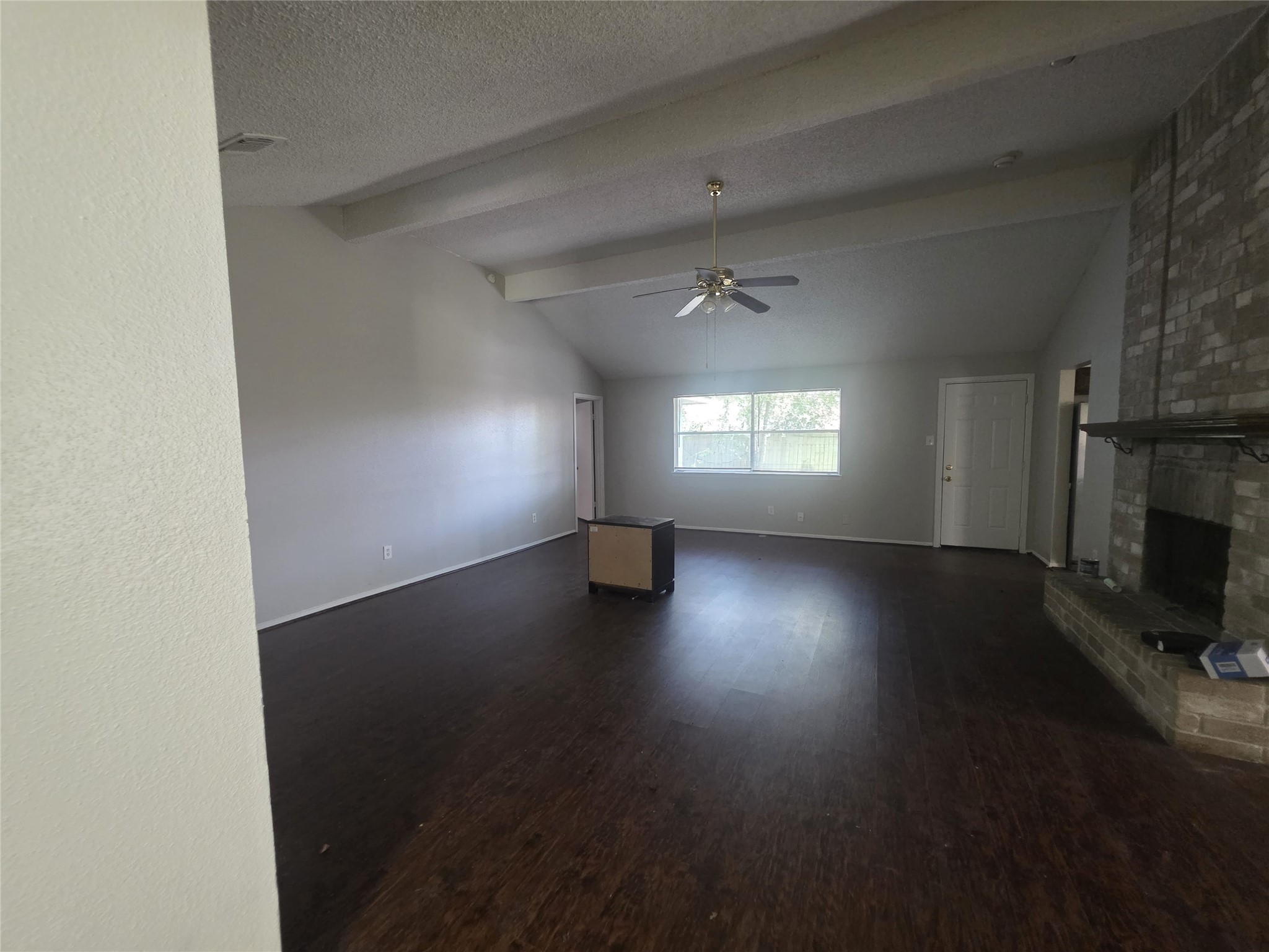 23322 Dew Wood Lane Spring, TX 77373 - Photo 3 of 20 a view of empty room with window and wooden floor